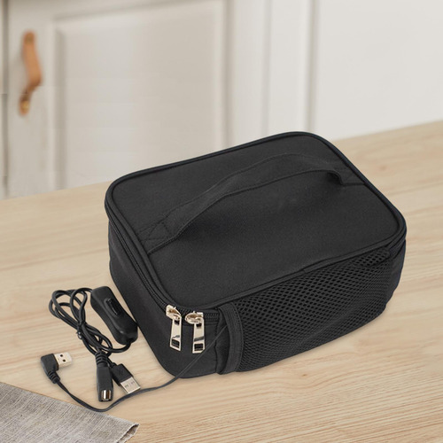 Fiambrera Con Calefacción Por Usb, Bolsa Para Calentar El