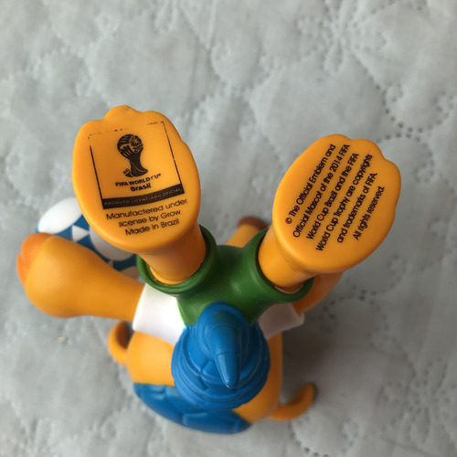 Kit 3 Bonecos Fuleco Mascote Copa 2014 Brasil (Usado)