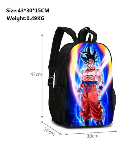 Mochila De Doble Cara Dragon Ball Goku Para Niños | Meses sin intereses Mochila De Doble Cara Dragon Ball Goku Para Niños | Meses sin intereses