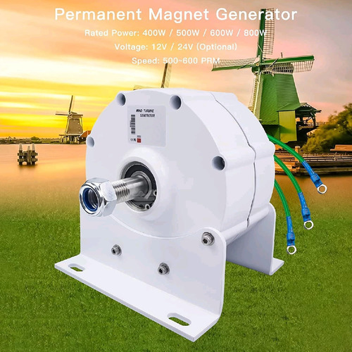 24v Generador De Imanes Permanentes For Turbina Eólica
