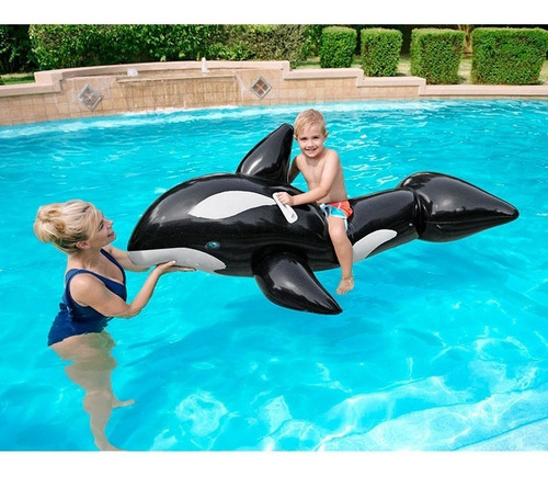 Bestway Ballena Orca Inflable Con Aleta 203x102 Cm 41009