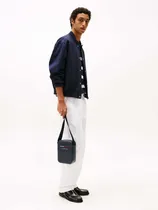 Comprar Bolso Azul Reporter Signature De Hombre Tommy Hilfiger