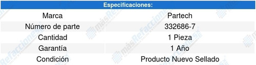 Cilindro Esclavo De Clutch 4runner 96-01 Partech 5684147