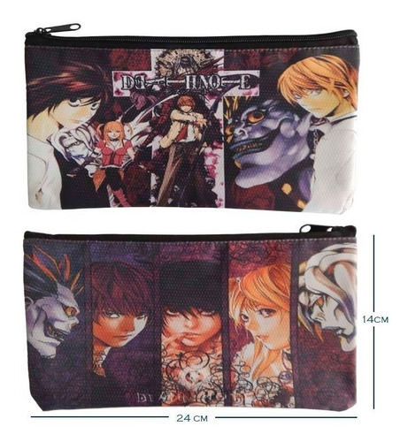 Death Note Lapicera Estuche L Kira Misa Shinigamis Ryuk Rem