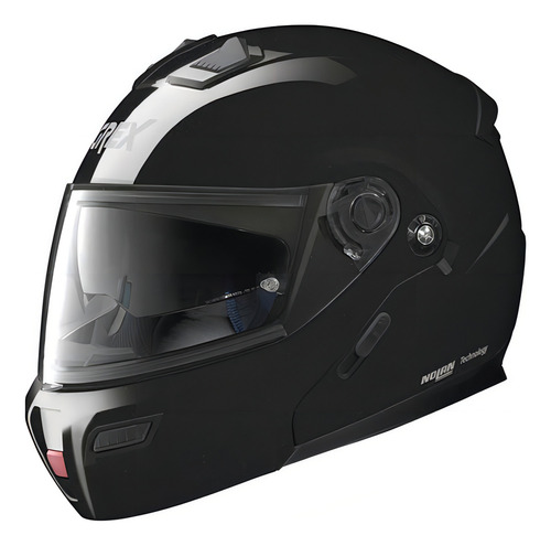 Casco Modular Abatible Grex Nolan G9.1 Kinetic Evolve Negro Color Negro Brilante Tamaño Del Casco M