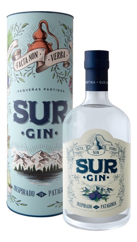 Gin Artesanal Sur 700ml Con Estuche