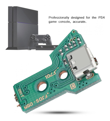 Imagen 2 de 9 de Placa De Carga Usb, Placa De Carga Para Ps4 Corte Preciso