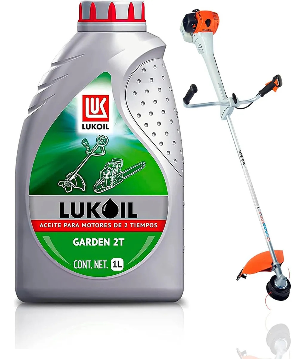 Aceite LUKOIL Garden 2T 1L Para Motosierra Podadora