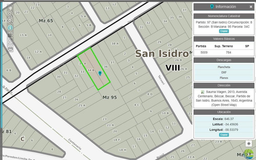 Imagen 2 de 8 de Terreno - Beccar