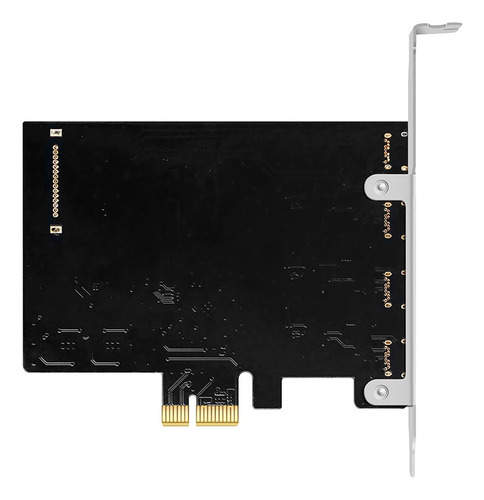 Placa Adaptador Pci-express X1 Com 4 Portas Usb Tipo C 3.1