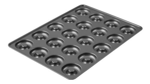 Mega Bandeja Para Donas Antiadherente 20cav Wilton 2105-1808 Color Gris Gris