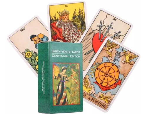 The Smith-waite Centennial Edition Tarot Versão De Bolso