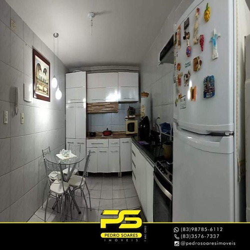 Apartamento Com 3 Dormitórios À Venda, 105 M² Por R$ 400.000 - Ponta De Campina - Cabedelo/pb - Ap3429