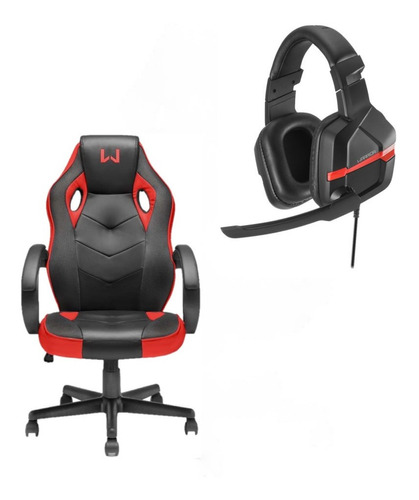 Compre Cadeira Gamer Warrior E Ganhe Headset Askari Ph293k