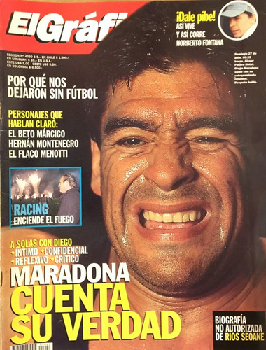 El Gráfico, N° 4060  Revista Fútbol Argentino, Cb