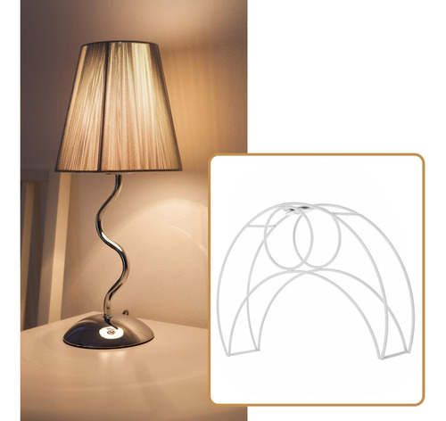Jaula De Luces De Metal, Soporte Colgante Minimalista,