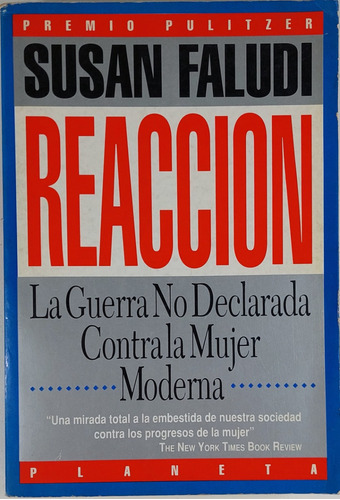 Reaccion - Susan Faludi - Libro Usado