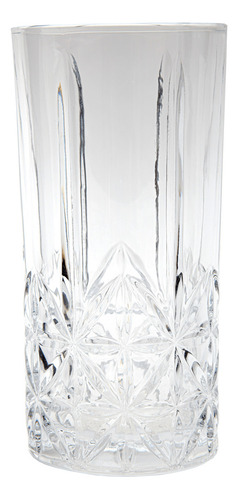 Jogo Com 6 Copos De Vidro 350ml Long Drink Koper Mimo Style