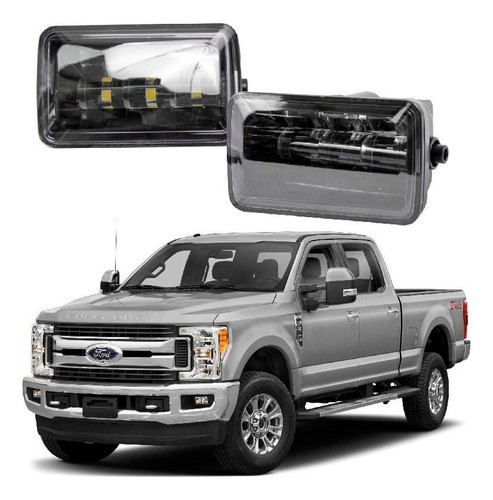 Par Faros Niebla Led F150 F250 2015 2016 2017 2018 2019