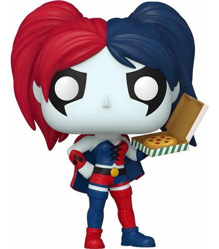 Harley Quinn Con Pizza 452 Dc Heroes Funko Pop Original