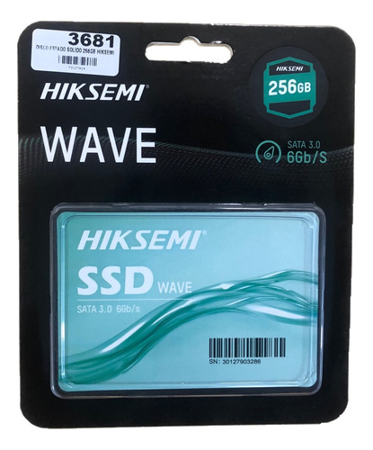 Disco Solido Wave Ssd  Sata 256 Gb