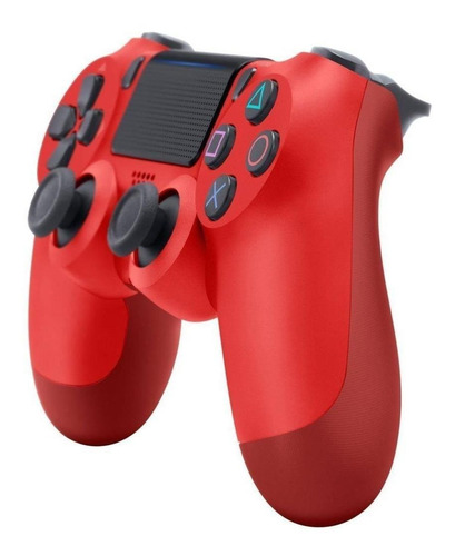 Control joystick inalámbrico Sony PlayStation Dualshock 4 ps4 magma red