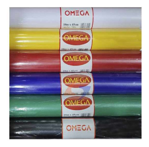 Papel Autoadhesivo Contact Liso Omega X10m. Serviciopapelero