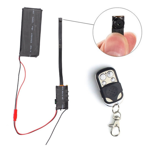 Mini Camara Espia Oculta Seguridad Full Hd Microfono Bateria Grabacion Video Para Colocar Memoria Micro Sd Control
