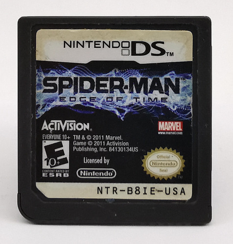 Spider-man Edge Of Time Ds Nintendo Spiderman * R G Gallery