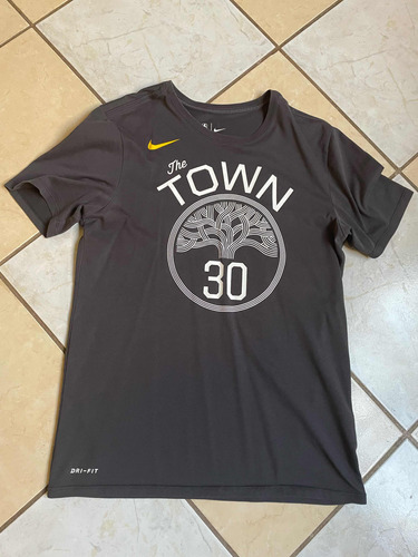 Playera Nike Nba Warriors Curry M Gris