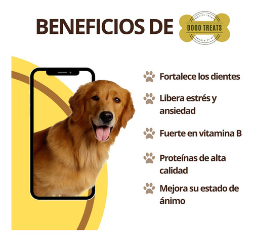 Premio Para Perro De Carnaza 10 Kilos Hueso 4-7 Cm
