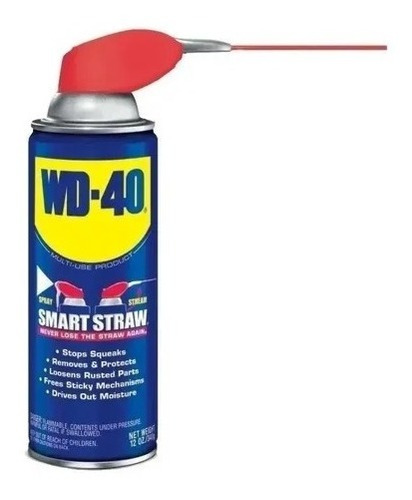 Lubricante Aceite W40 Wd-40 Aerosol  Doble Acción Flexi Tapa