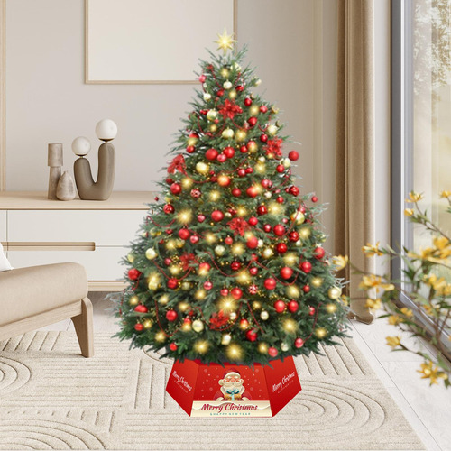 / Collar De Árbol De Navidad, Cubierta De Base De Árbol De