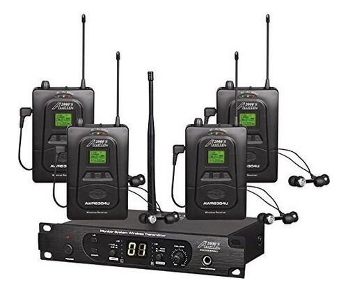 Sistema De Monitor De Audio Inear Audio2000s Awm6306u