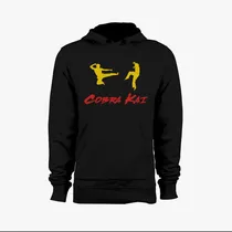 Comprar Buzo Cobra Kai Karate Kid Canguro Unisex Personalizado Mod1
