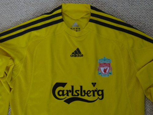 Camisa Liverpool - 2010/11 - Criança -perfeita- Goleiro