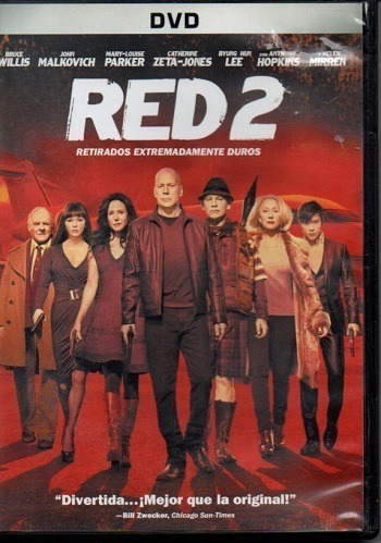 Red 2 Bruce Willis Película Dvd