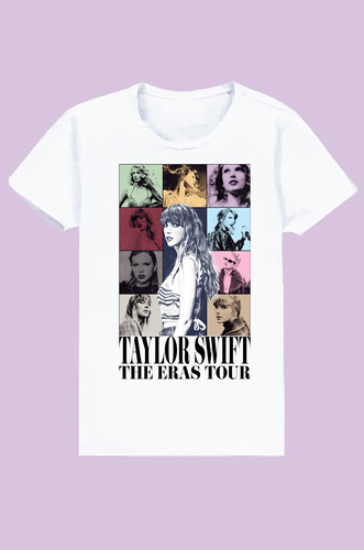 Remera Taylor Swift The Eras Tour Estampa Digital