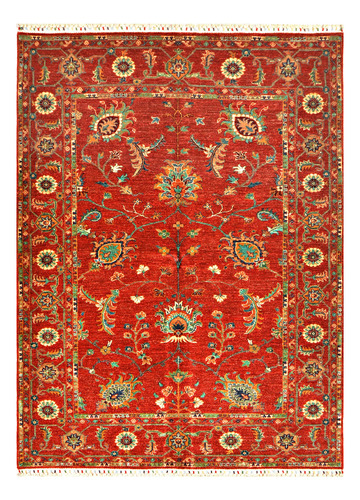 Afghano Alfombra Auténtic De Oriente Hecha A Mano 2.4x1.7 M 2.4 M 1.75 M 40527