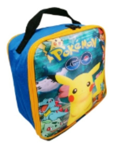 Mochila Pokemon Pikachu Infantil Bolsa Escolar Rodinhas | Parcelamento sem  juros