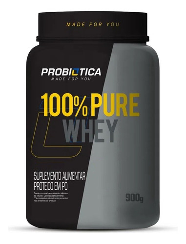 100% Pure Whey (900g) - Sabor: Chocolate Chocolate