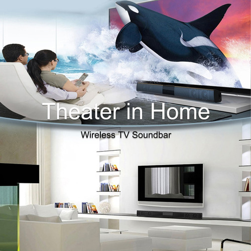 Barra Sonido Teatro En Casa Bluetooth Soundbar