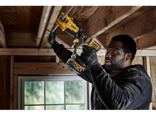 Dewalt DWACPRIR Impact Connect Cortador De Tubos De Cobre Con Soporte Color Amarillo