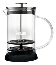 Comprar Sartén para crema Bialetti con tapa en vidrio de borosilicato y 1 litro, color negro