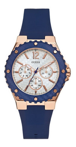 Reloj Para Dama Guess Overdrive W0149l5 Azul