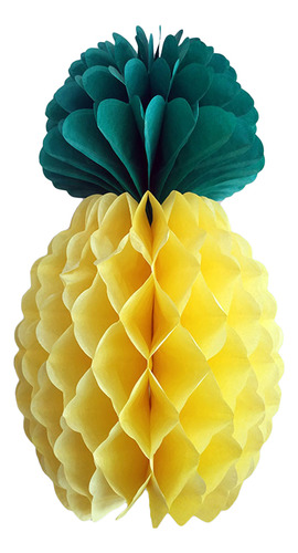 6 Piezas De Piña Con Decoración En Forma De Panal, Hermosa P