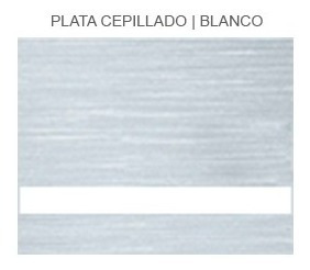Plástico Bicapa Laserable Econoply Metalizado 60x40cm X10uni