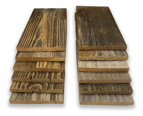 Paneles De Pared De Tablones De Madera, Rústicos, Úni...