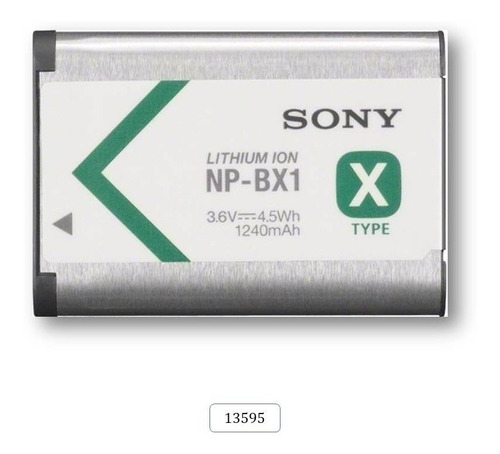 Bateria Mod. 13595 Para S0ny Cyber-shot Dsc-wx500
