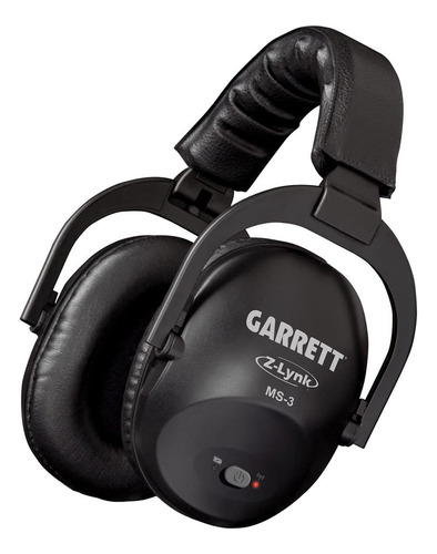 Auriculares Garrett, Detectores De Metales/negros/con Cable